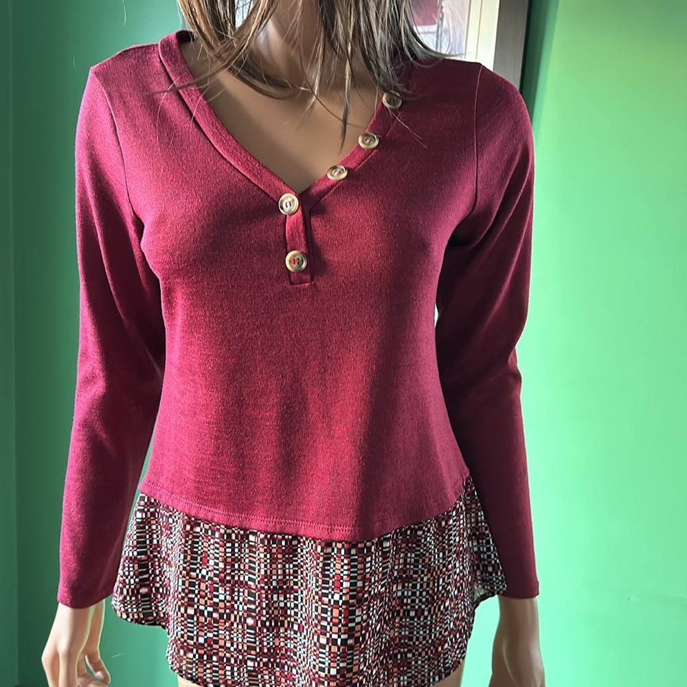 ❤️❤️NY Collection Layered Look Top❤️❤️
